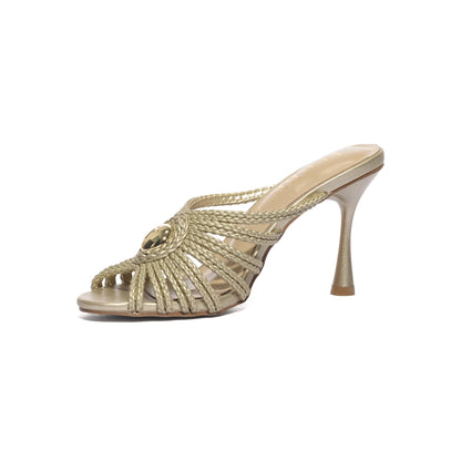 FERRE' F804 PLATINO Sandali Donna 