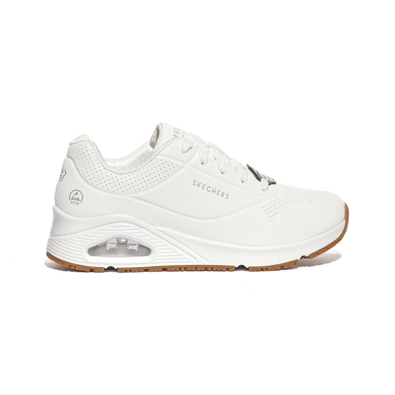 Sneakers Skechers UNO SR Bianche 108021ECWHT SKECHERS