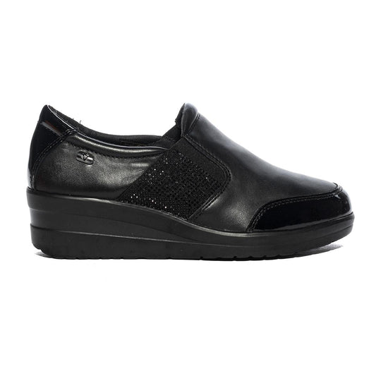 VALLEVERDE 36200A NERO Mocassini Donna 