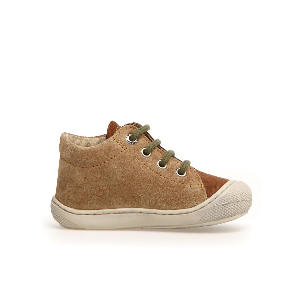 NATURINO 0012012889-18-3D10 SAND-BROWN-MILITARE Sneakers Bambino 