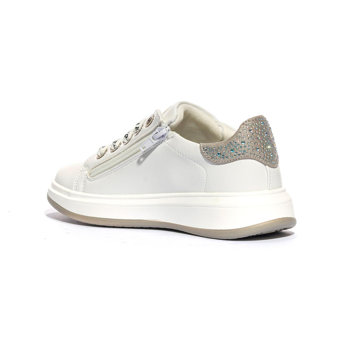 CAFèNOIR C2020 WHITE GREY Sneakers Bambina 