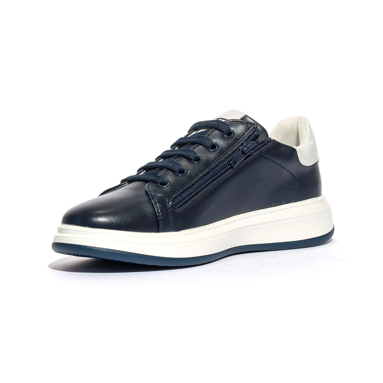 4US 42700 BLU WHITE Sneakers Bambino 