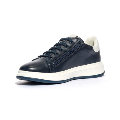 4US 42700 BLU WHITE Sneakers Bambino 