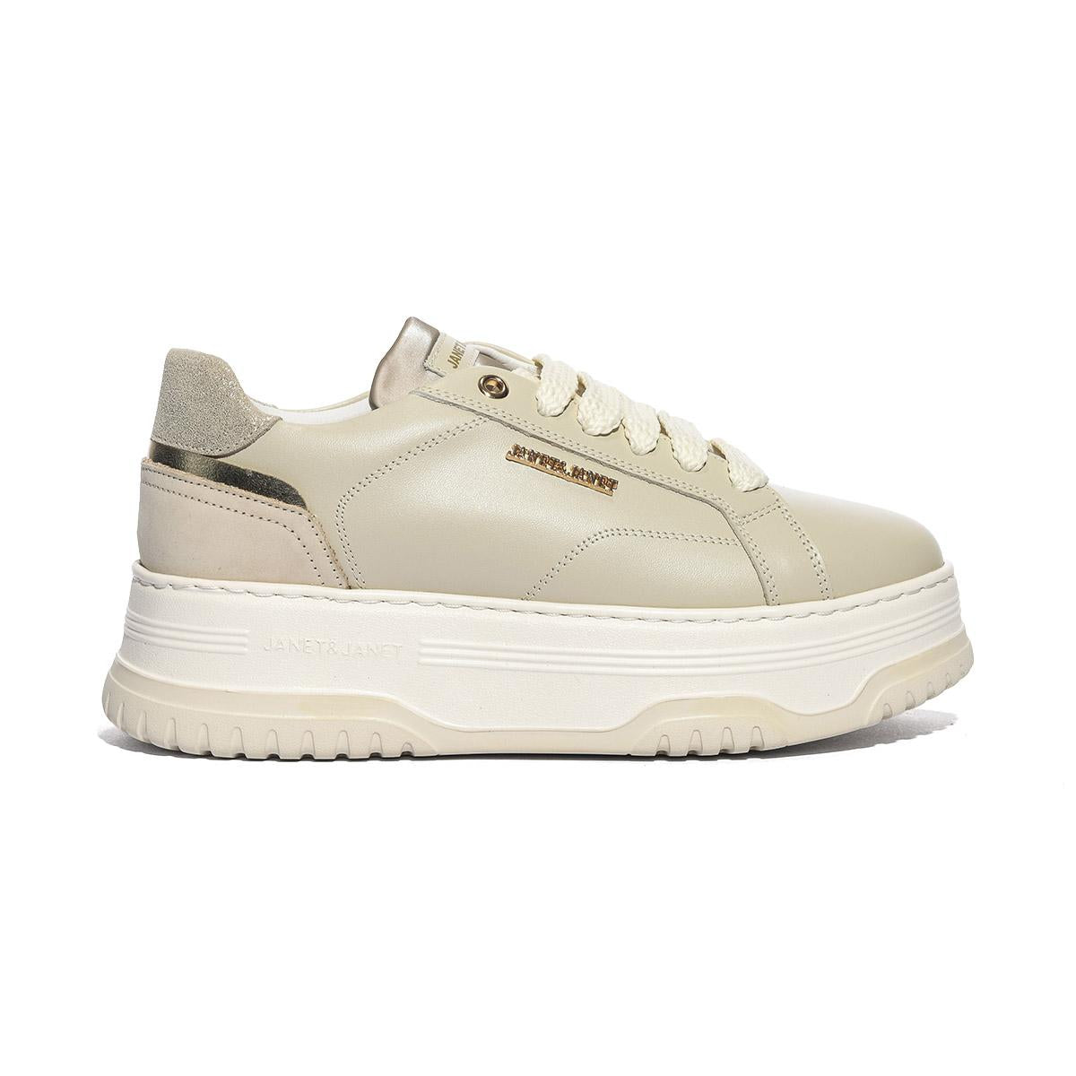 JANET&JANET J-552A BEIGE Sneakers Donna 