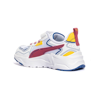 PUMA 400663-01 white Sneakers Unisex Bambino 
