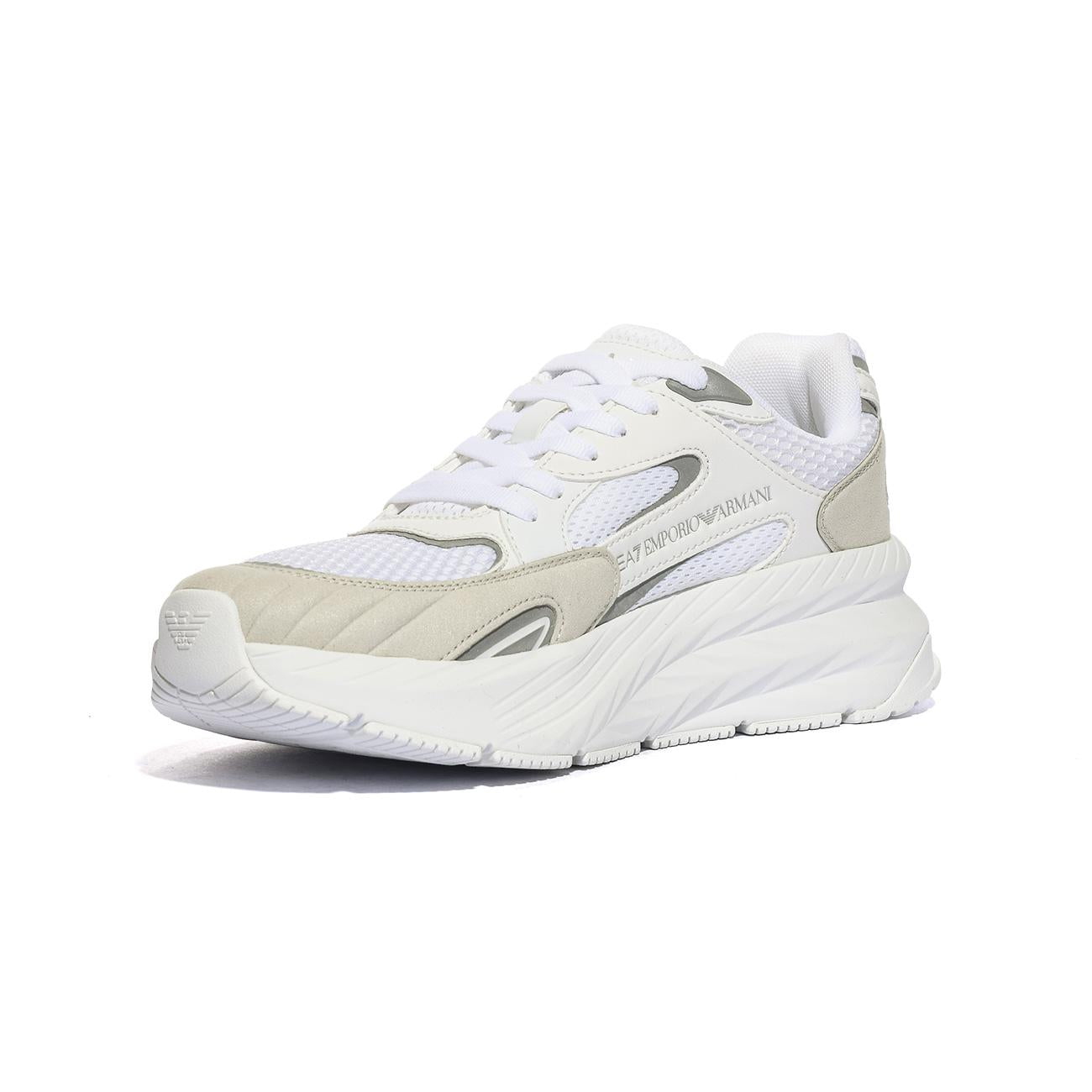 ARMANI 7X000342 TRIPLE WHITE S. Sneakers Uomo 