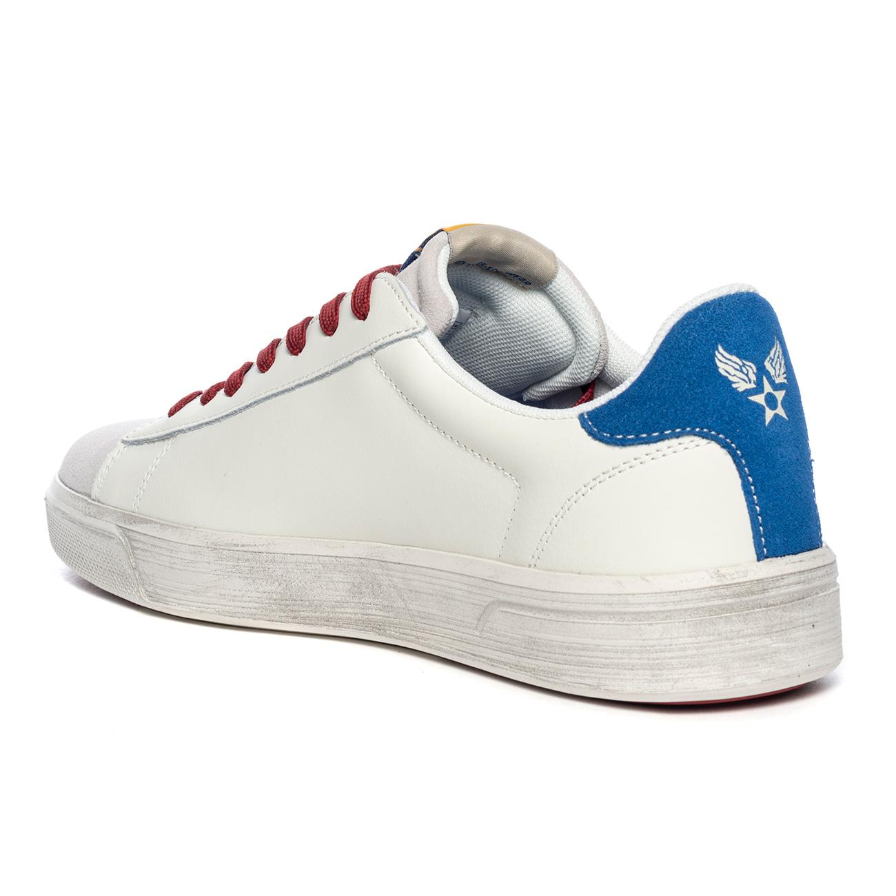 AVIREX AV21M80616 PLASTER WHITE Sneakers Uomo 