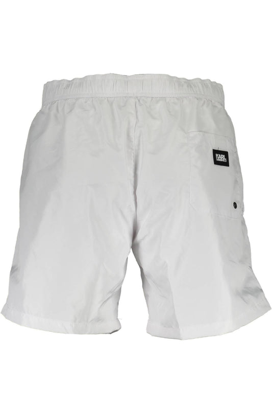 KARL LAGERFELD KL21MBM01_3206DD5_BIANCOWHIT Bianco Costumi Uomo 