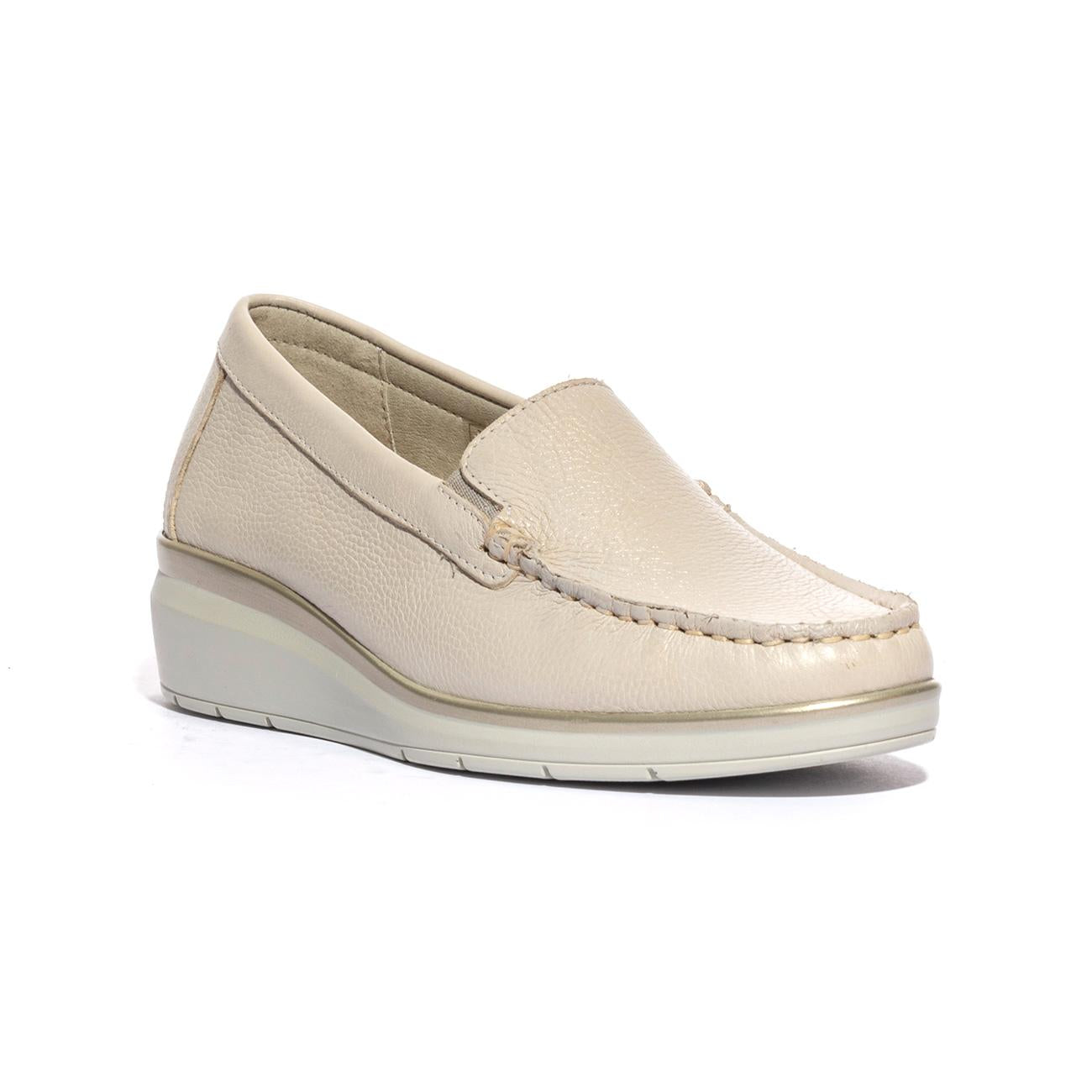 CASUAL CONFORT 21223 GESSO Mocassini Donna 