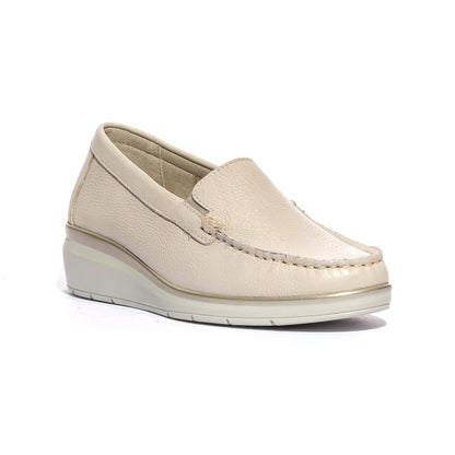 CASUAL CONFORT 21223 GESSO Mocassini Donna 