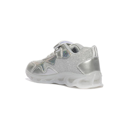 SKIFIDOL SK210 WHITE SILVER Sneakers Bambina 