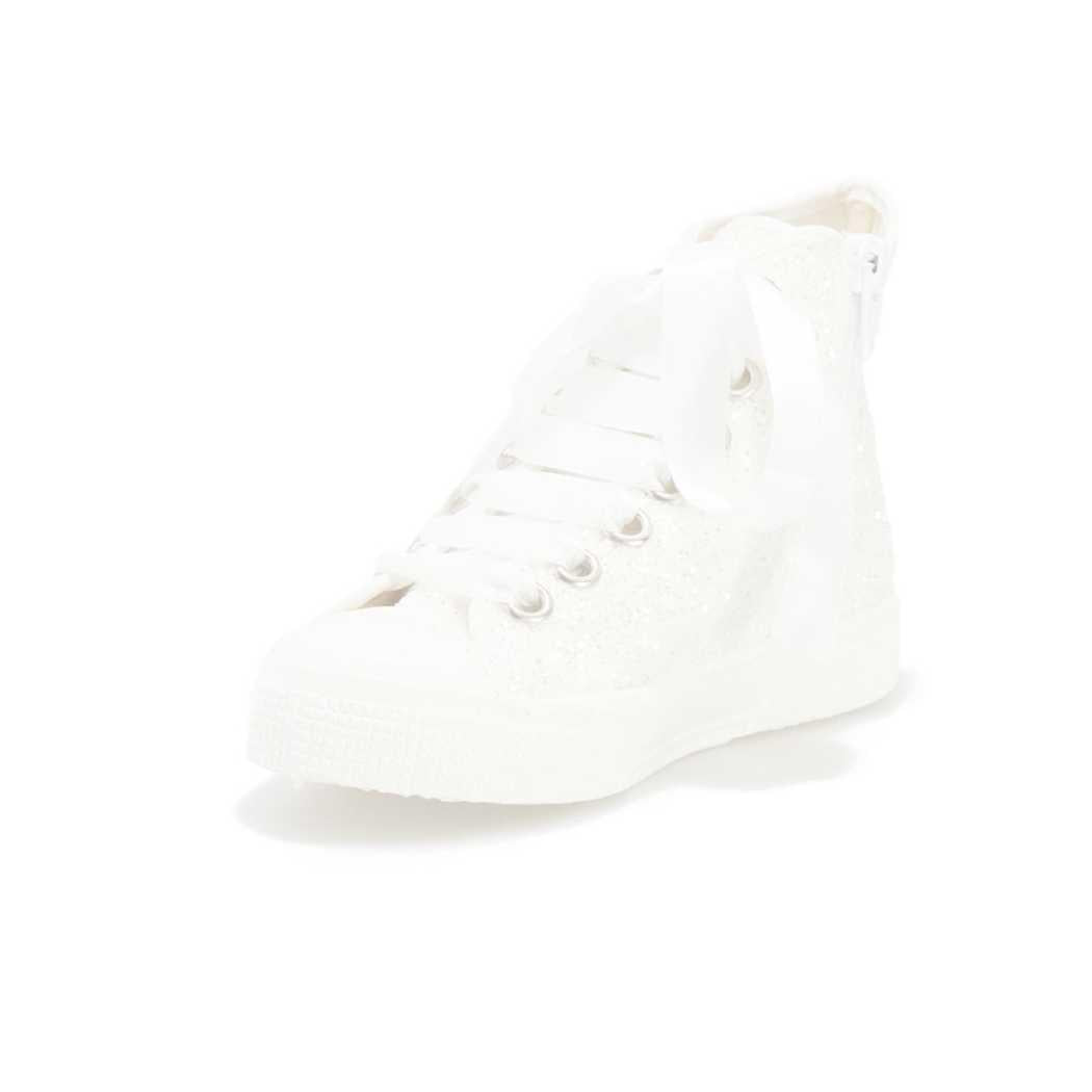 DXO C88 GLITTER BIANCO Sneakers Bambina 