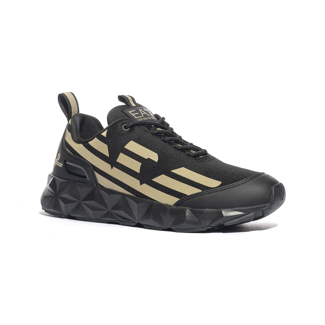 ARMANI X8X217 TRIPLE BLACK GOLD Sneakers Uomo 