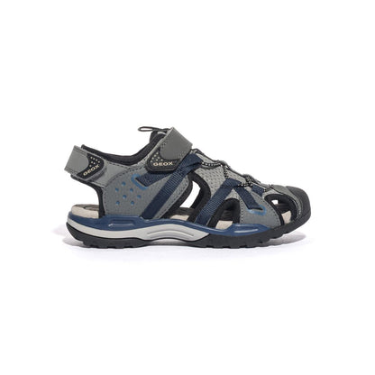 GEOX J920RB 0CE14 DKGREY NAVY C0739 Sandali Bambino 
