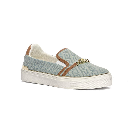 LIUJO BA6061TX523S3993 DENIM SADDLE Slip-on Donna 
