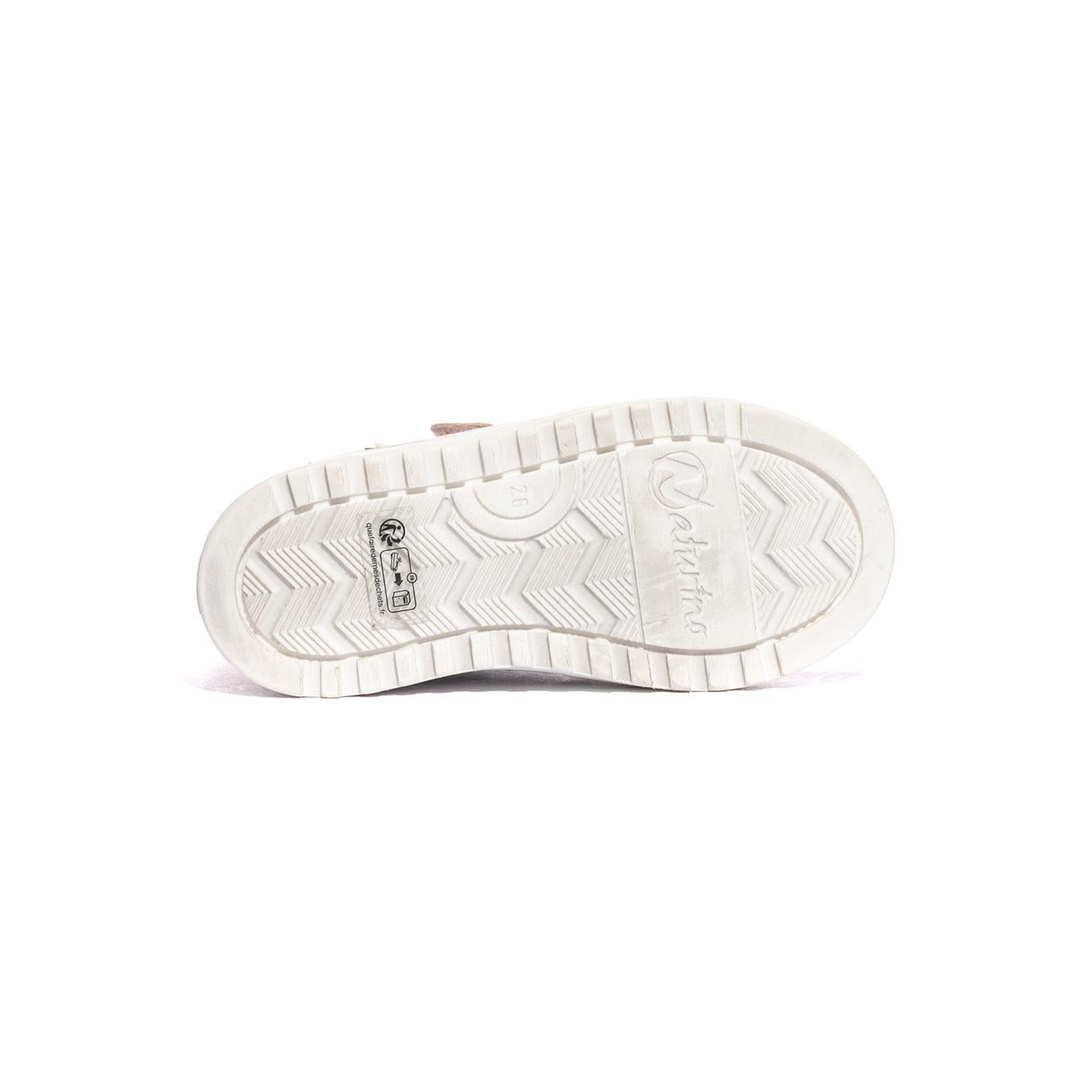 NATURINO 0012018618.01.1M75 ROSE WHITE Sneakers Bambina 