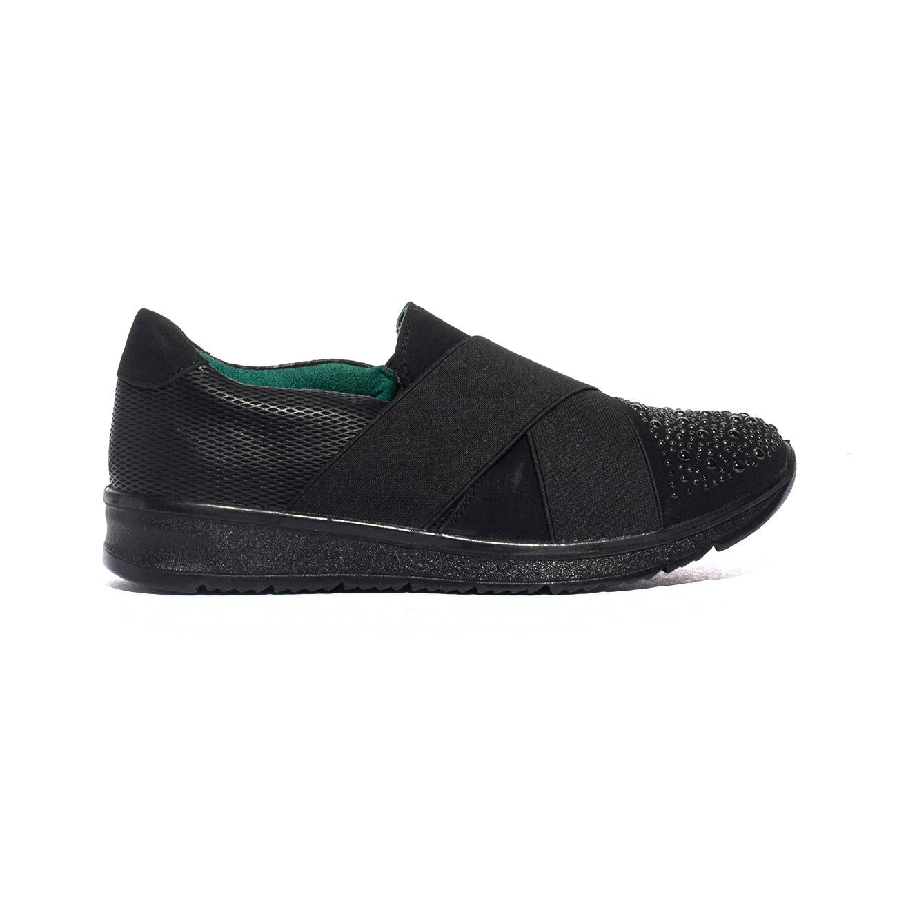 VEGAN J5192205 NERO Slip-on Donna 