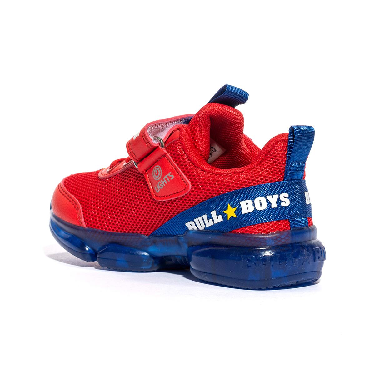 BULL BOYS DNAL2130 ROSSO Sneakers Bambino 