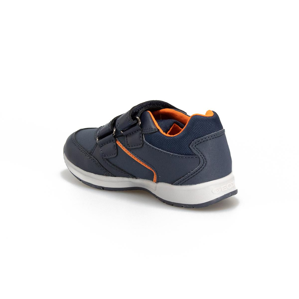 GEOX B041RA NAVY ORANGE C0820 Sneakers Bambino 