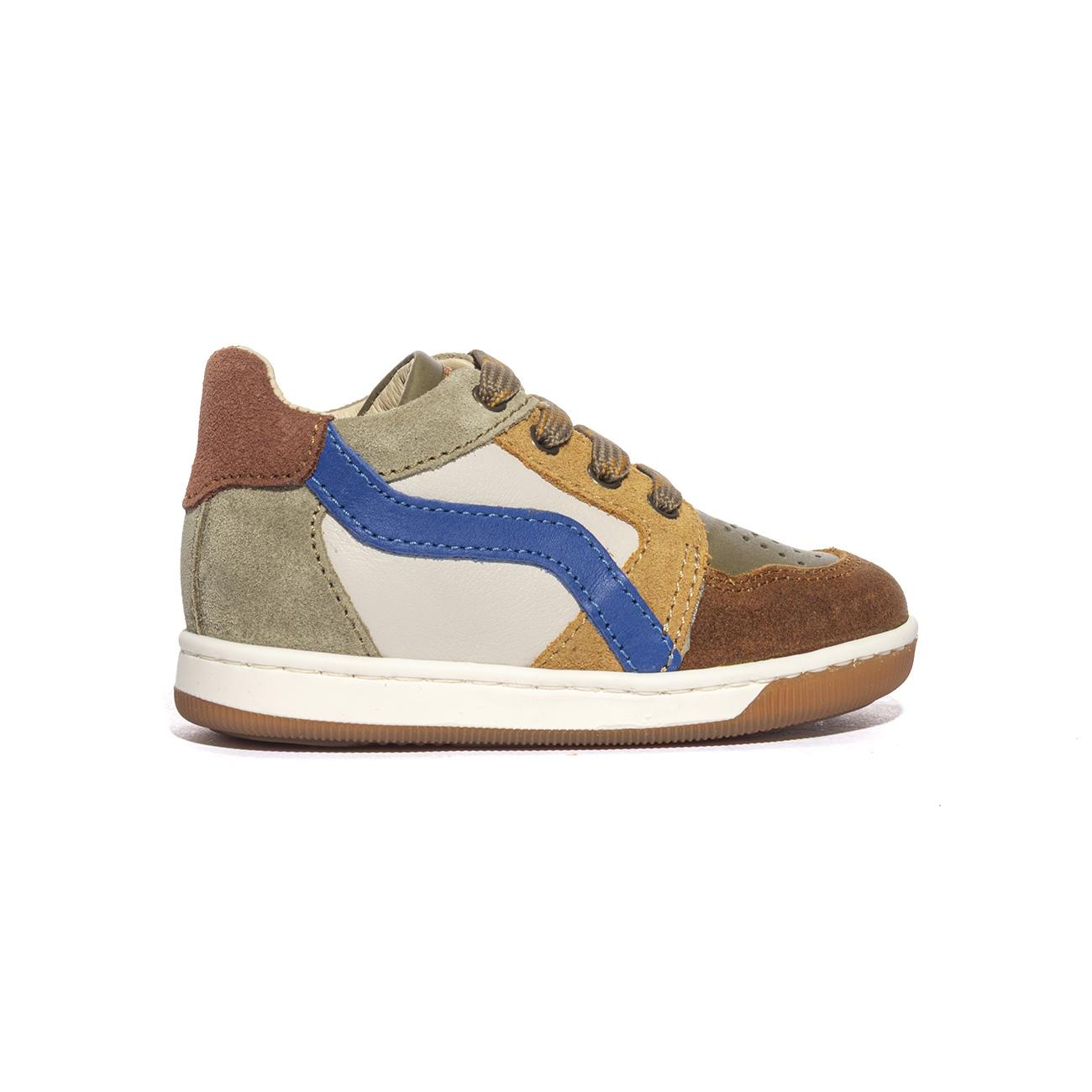 Sneakers Falcotto Abeia Marroni Verdi 0012015852.26.2D32CUOIO MILK STONE FALCOTTO