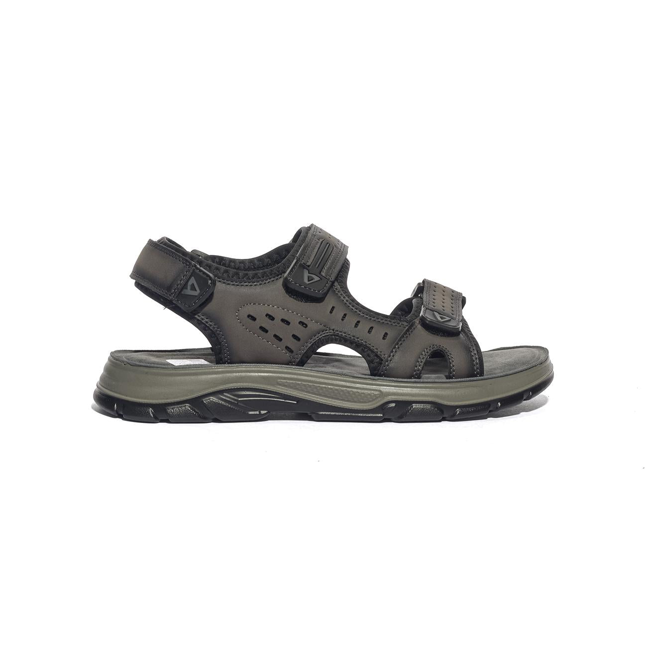 VALLEVERDE 54831 GREY Sandali Uomo 