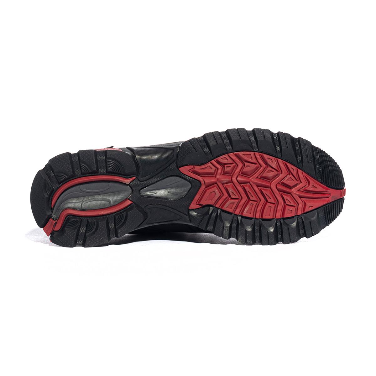 LUMBERJACK SMA6511-001 BLACK RED M0039 Sneakers Uomo 