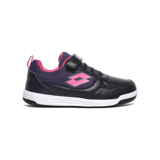 LOTTO 220113B3G All black Pink Sneakers Bambina 