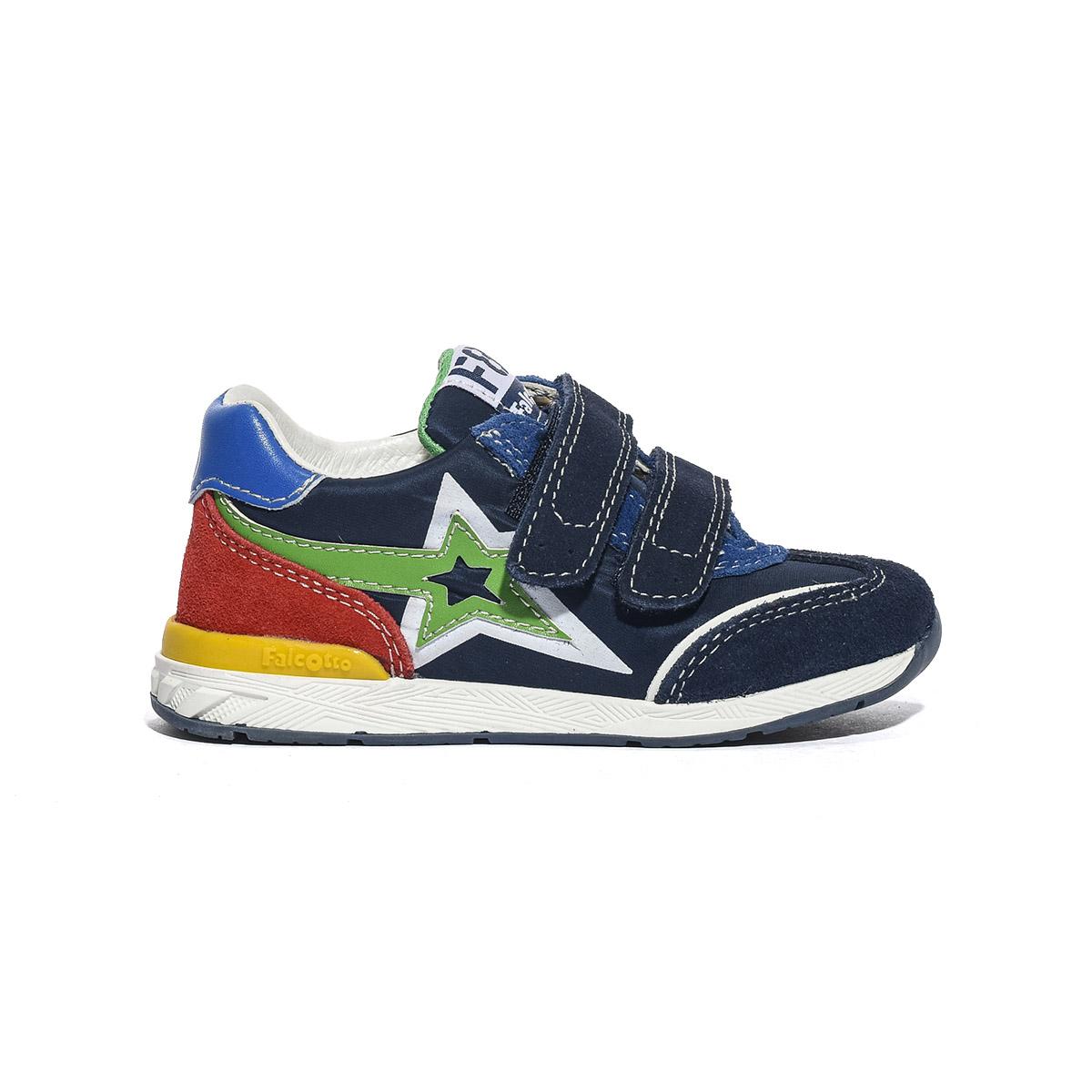 FALCOTTO 0012019007.01.1C38 NAVY RED Sneakers Bambino 