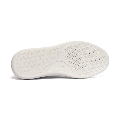GEOX U655WA 4722 WHITE BROWN   C1224 Sneakers Uomo 