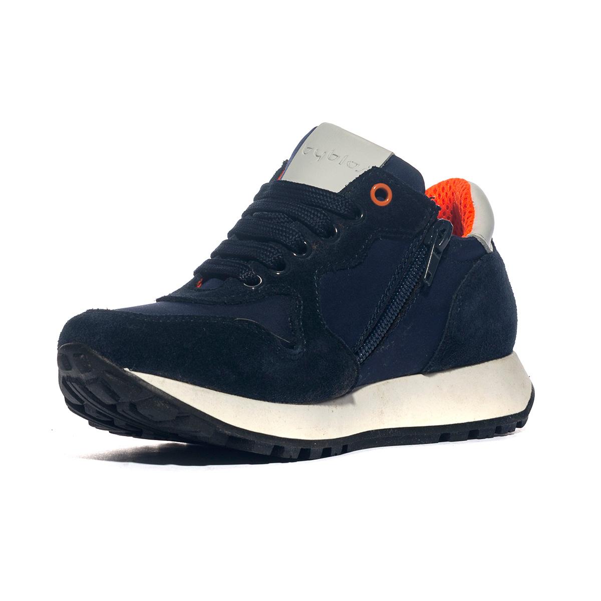 BYBLOS BY022 BLUE Sneakers Bambino 