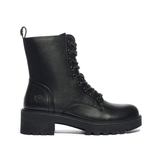 LUMBERJACK 102230240 BLACK Anfibi Donna 