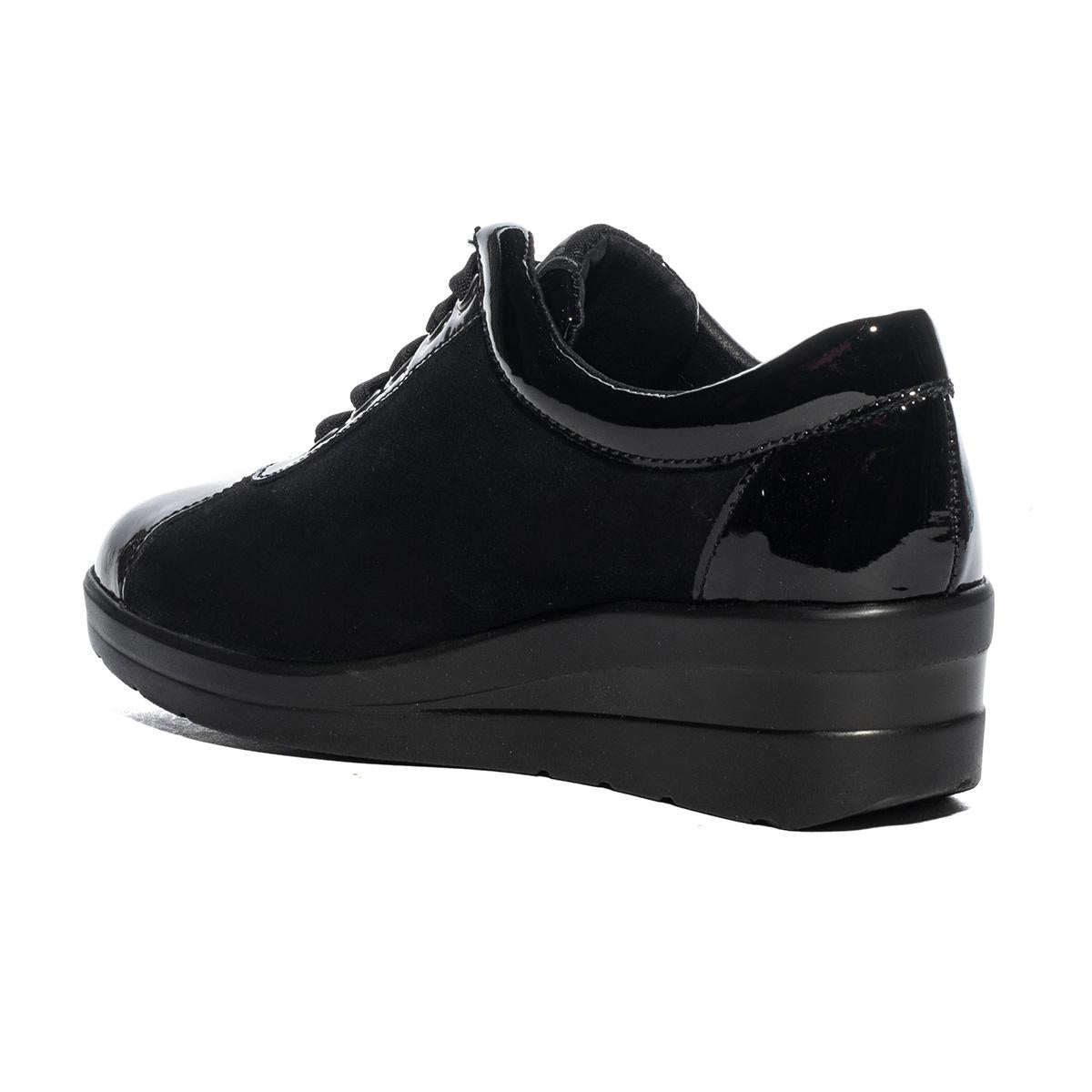 VALLEVERDE 36204 SUEDE BLACK Sneakers Donna 