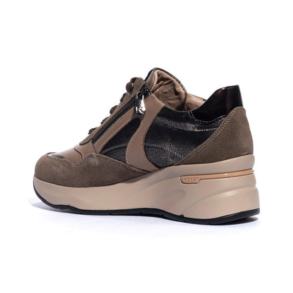 KEYS K8400 ALMOND BRONZO GOLD Sneakers Donna 