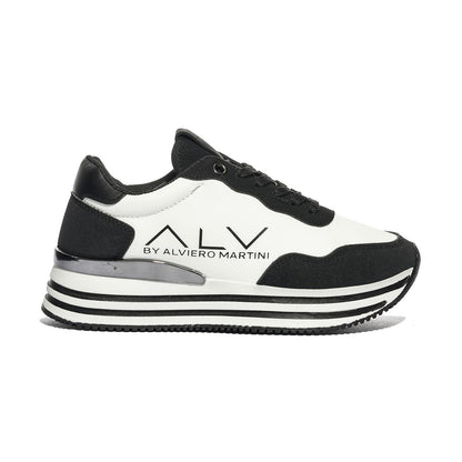 ALV By Alviero Martini ALVSD01822026 BLACKIVORYSILVER Sneakers Donna 