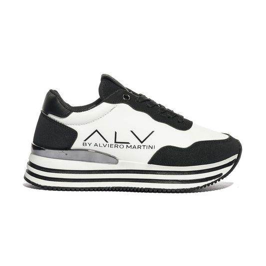 ALV By Alviero Martini ALVSD01822026 BLACKIVORYSILVER Sneakers Donna 
