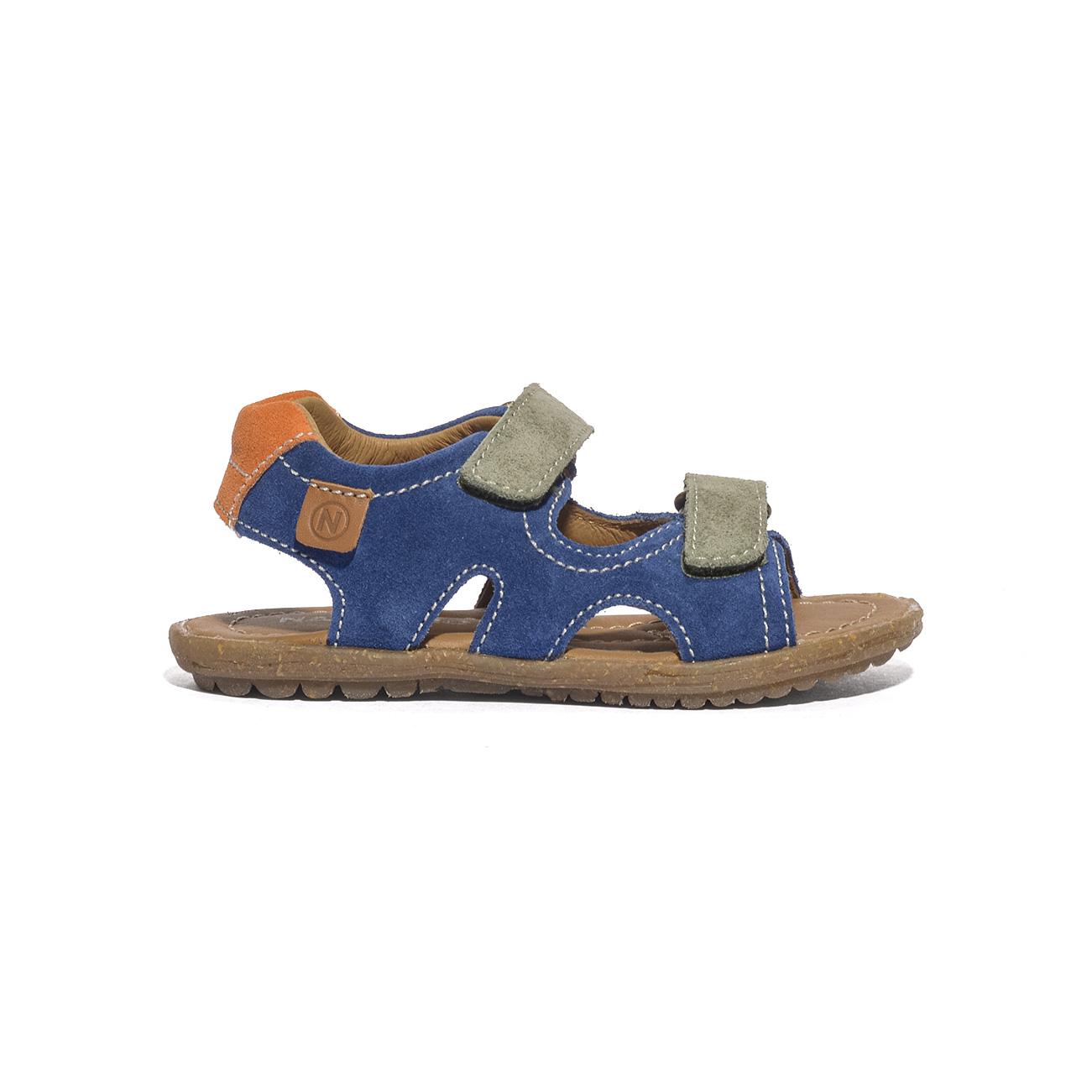 NATURINO 0010502430.02.4C10 BERMUDA OLIVE Sandali Bambino 