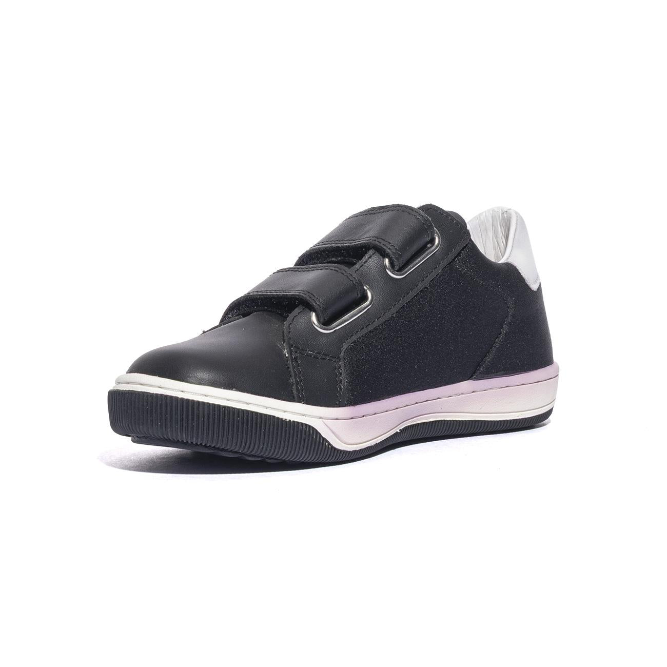 NATURINO 0012017091.02.1A06 BLACK WHITE Sneakers Bambino 