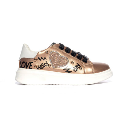 ASSO AG14131 RAME WHITE CIPRIA Sneakers Bambina 