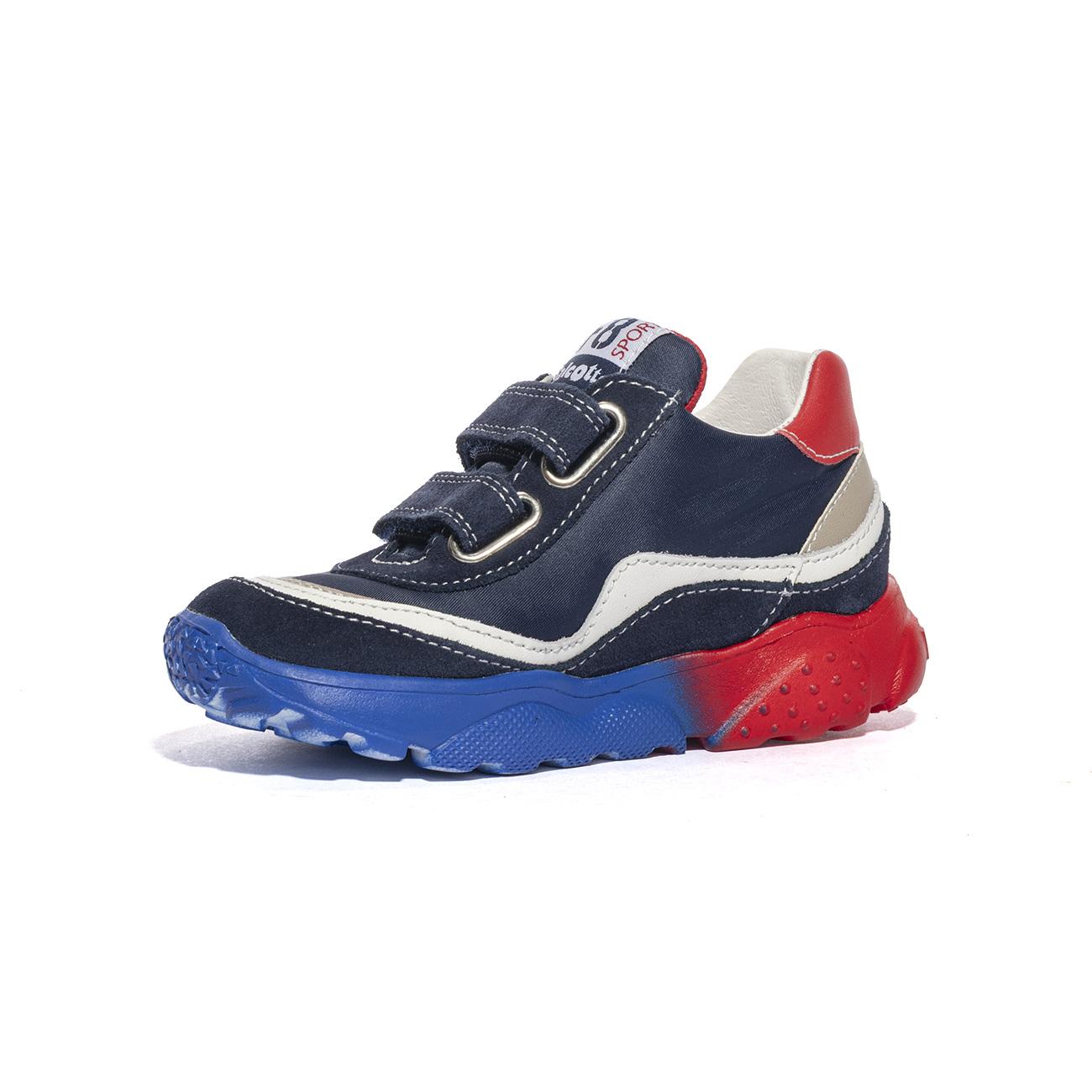 FALCOTTO 0012016131.35.2C04 NAVY MILK RED Sneakers Bambino 