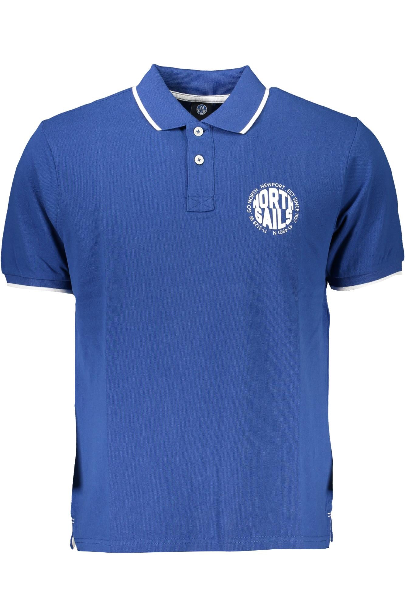 NORTH SAILS 902829000_BL0790 Blu Polo Uomo 