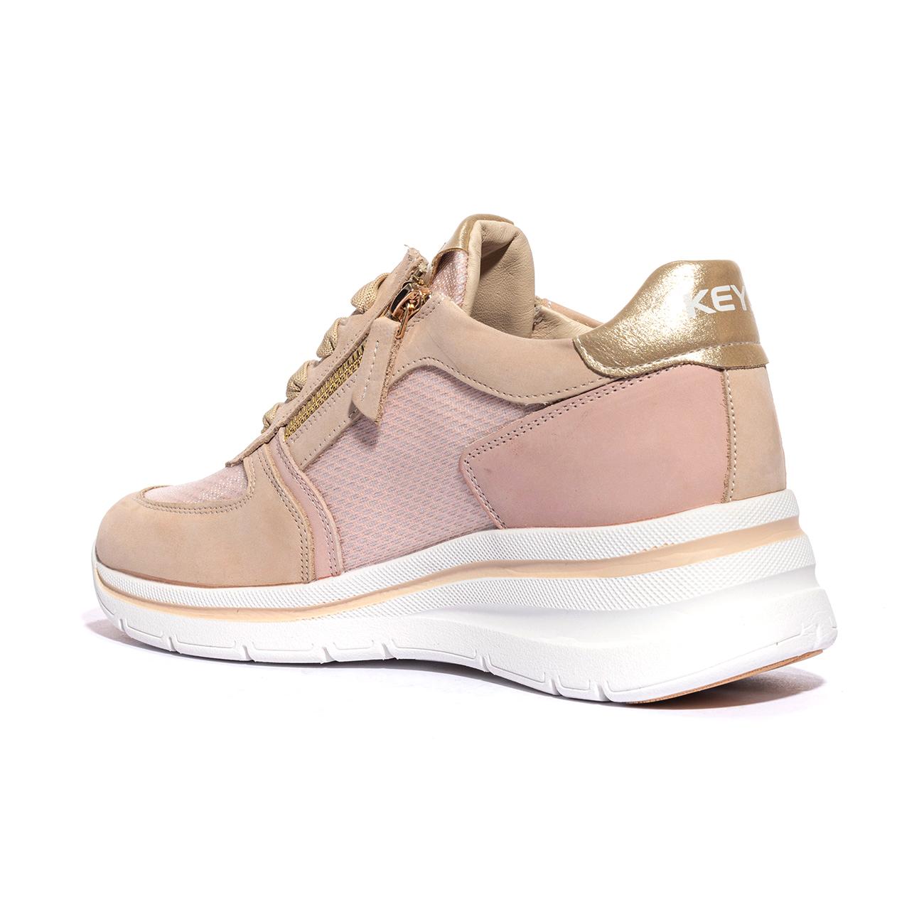 KEYS K10600 NUDE PINK Sneakers Donna 