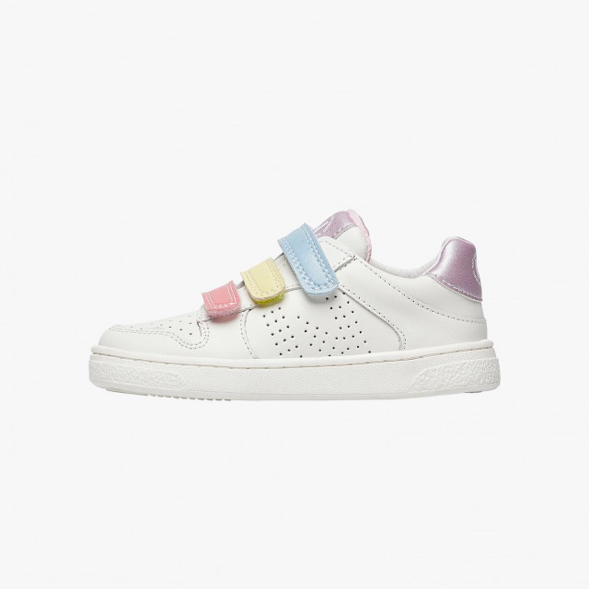 NATURINO 0012017497-04-1N81 WHITE CANDY PAGLIA Sneakers Bambina 