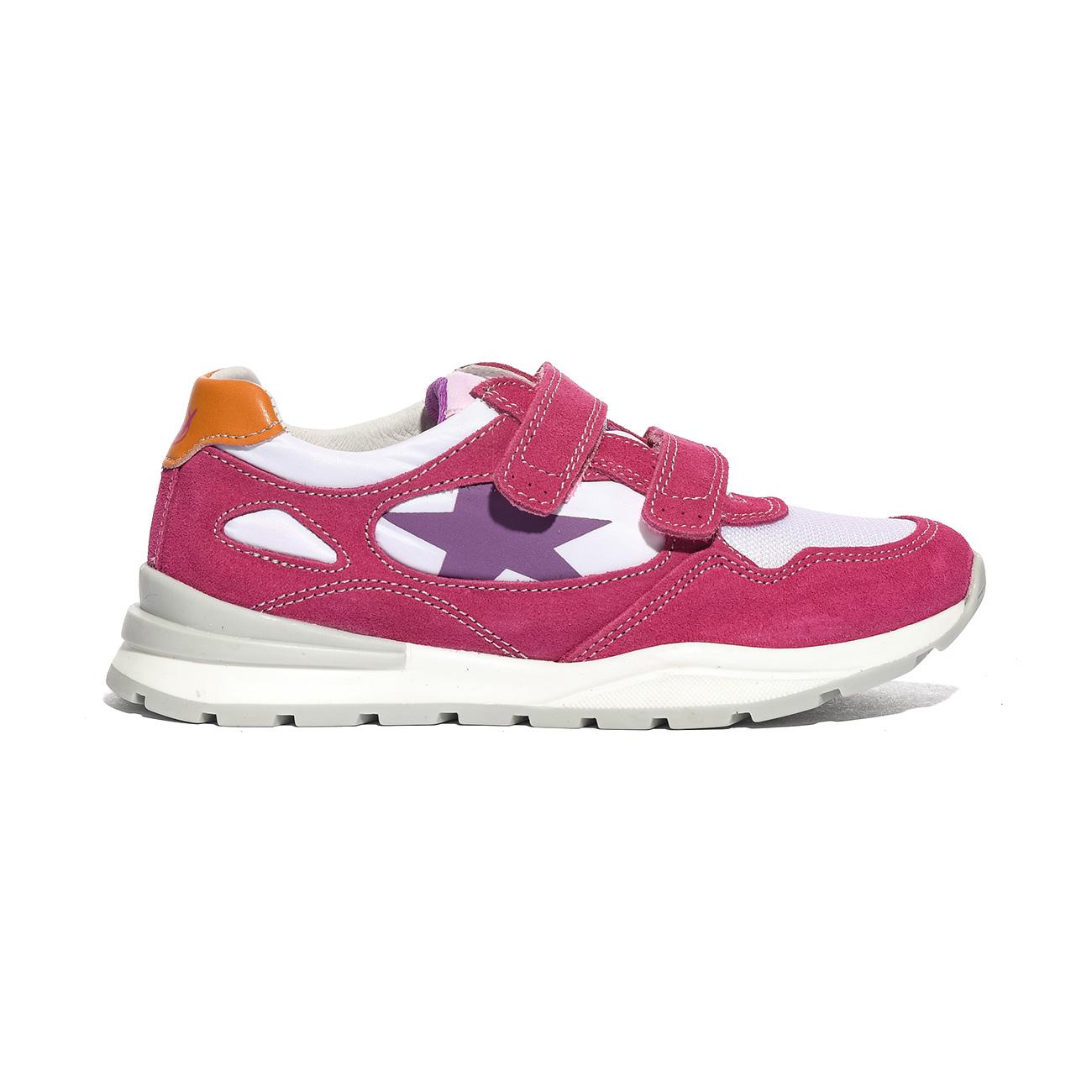 NATURINO 0012019013.01.1L16 BRIGHT FUCHSIA.WHITE Sneakers Bambina 
