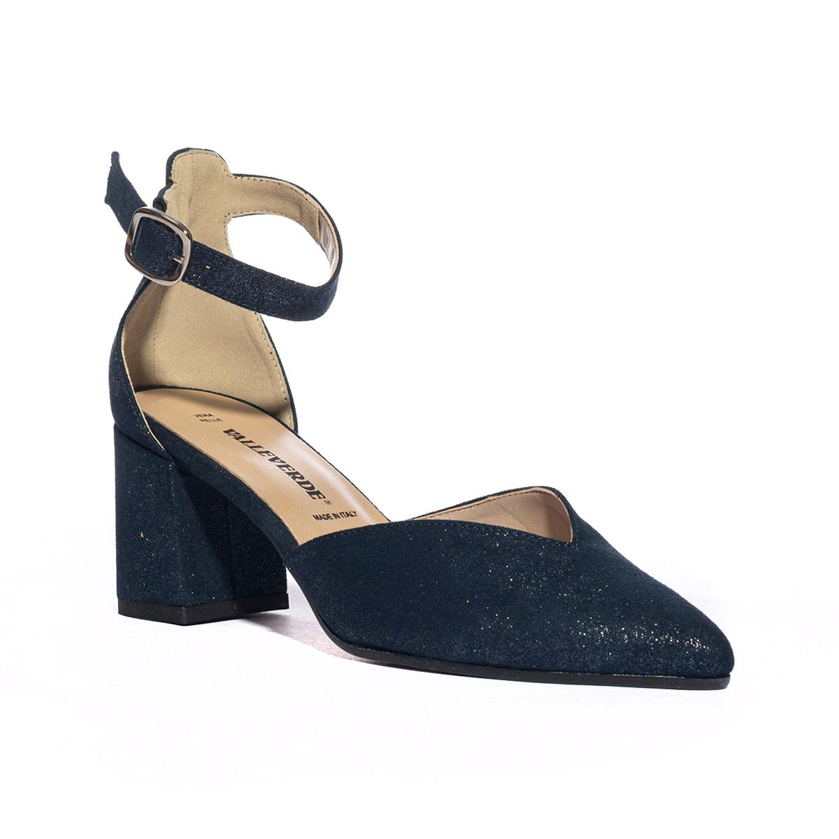 VALLEVERDE 28221 BLU Decollete Donna 