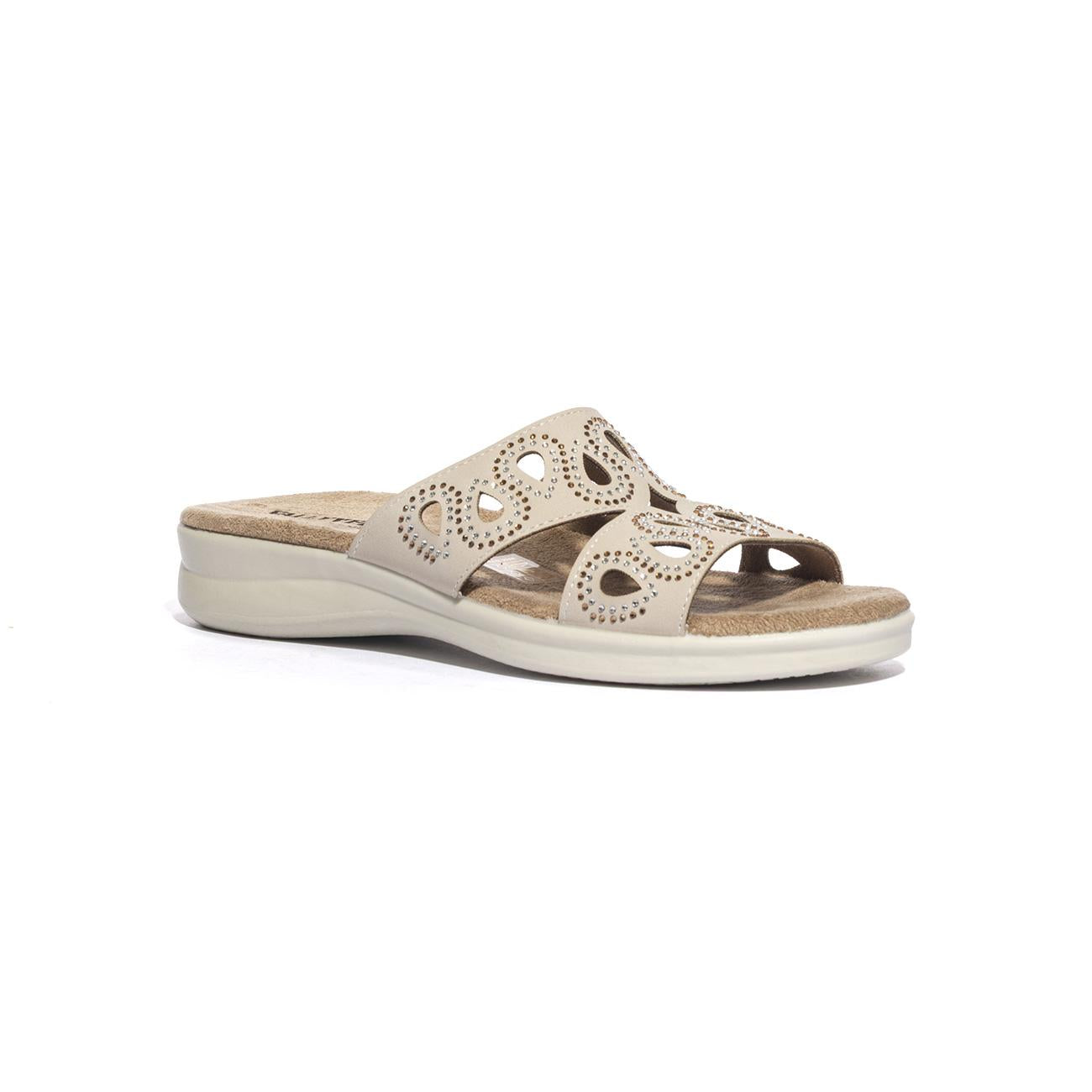 VALLEVERDE 25331 TAUPE Sandali Donna 