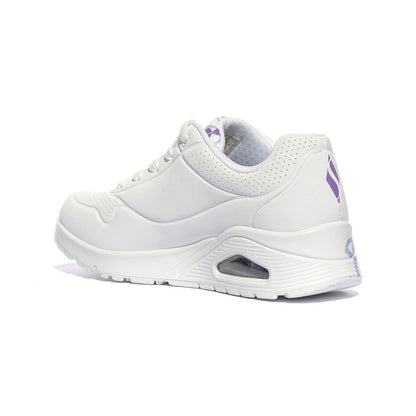 Sneakers Skechers UNO-SPREAD THE LOVE Bianche 155507WLPR SKECHERS