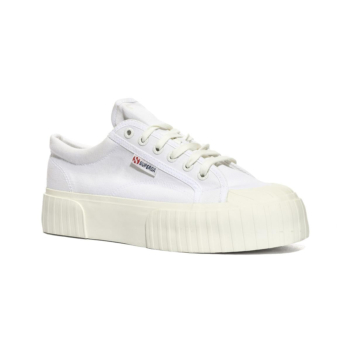SUPERGA 2631 WHITE WHITE AVORIO Sneakers Donna 