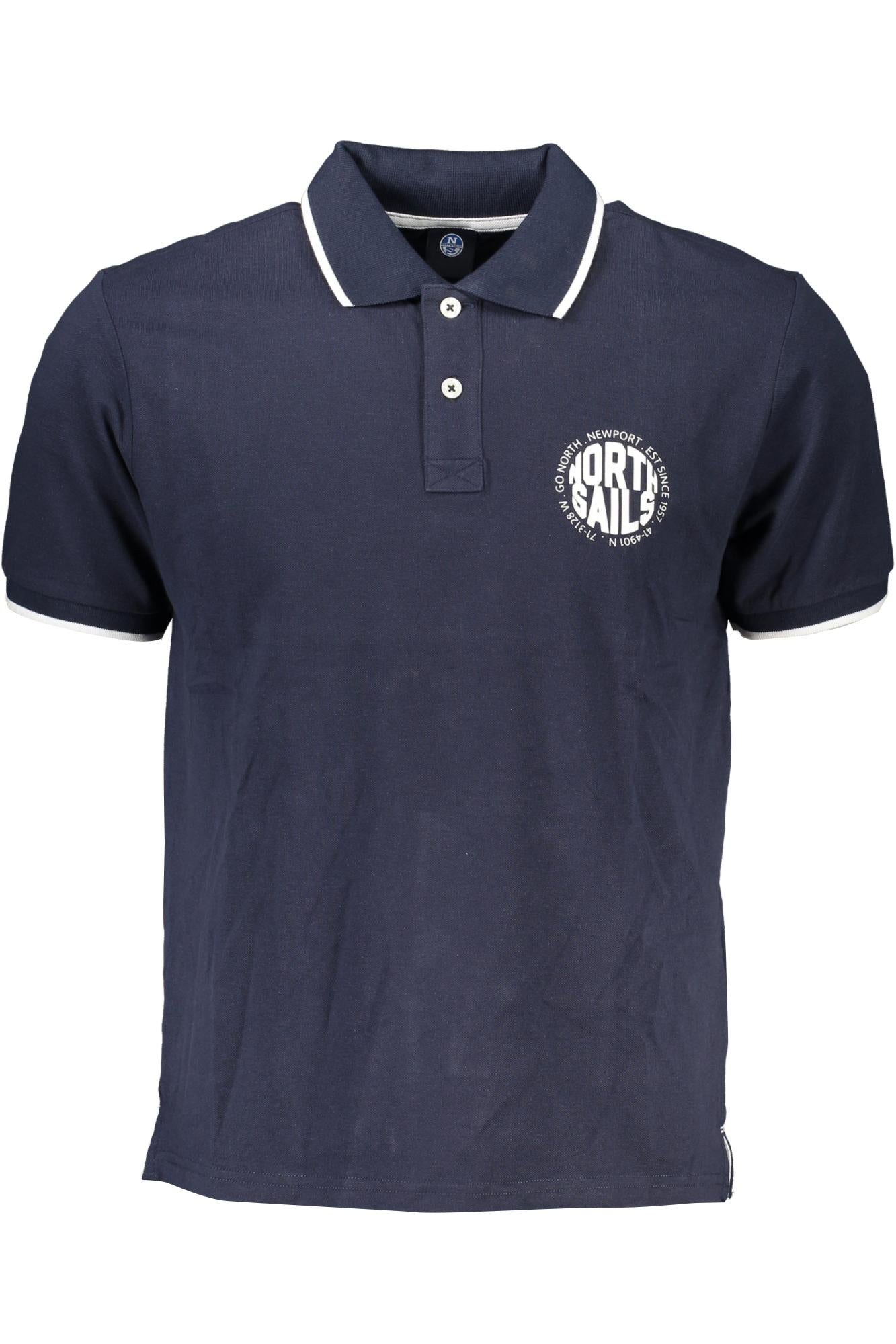 NORTH SAILS 902829000_BL0802 Blu Polo Uomo 