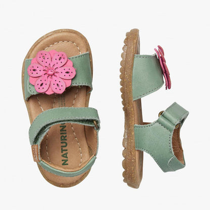 NATURINO 0010503184-01-3F18 SAGE FLAMINGO Sandali Bambina 