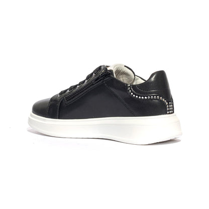 4US 42351 BLACK Sneakers Bambina 